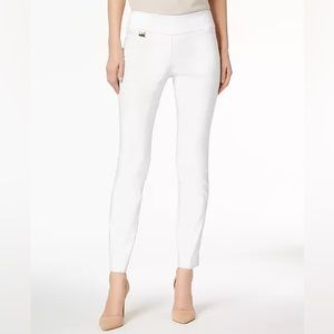 ALFANI Petite Tummy-Control Pull-On Skinny Pants, Petite & Petite Short